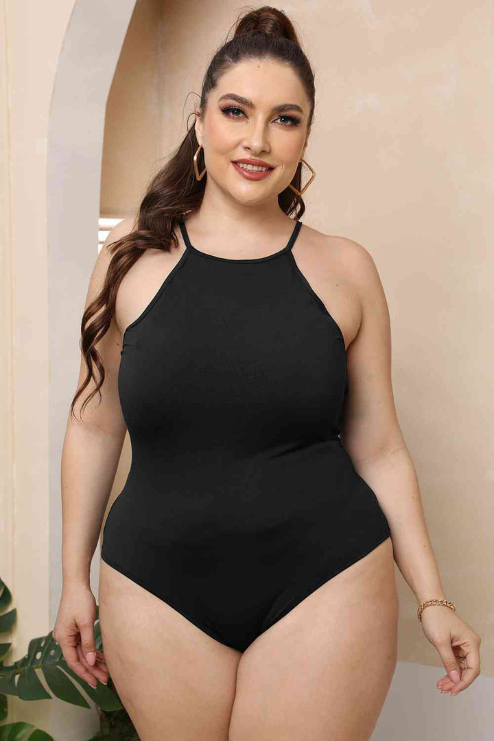 Comfortable Halter Neck Bodysuit