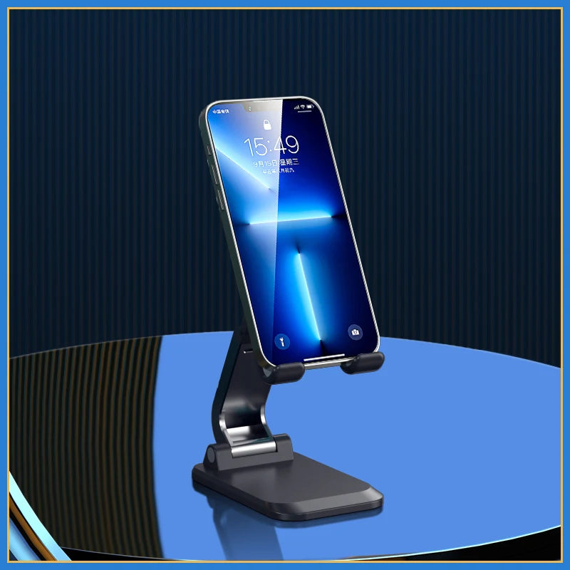 Compact aluminum phone stand