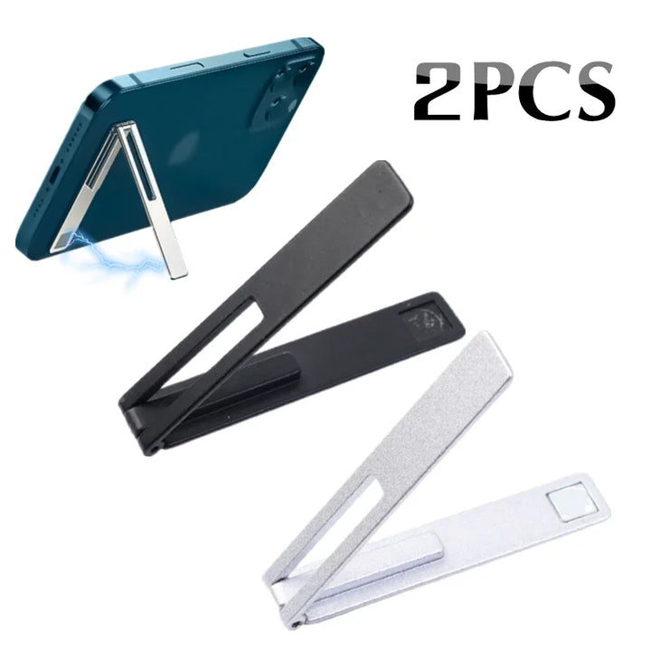 Compact foldable phone stand