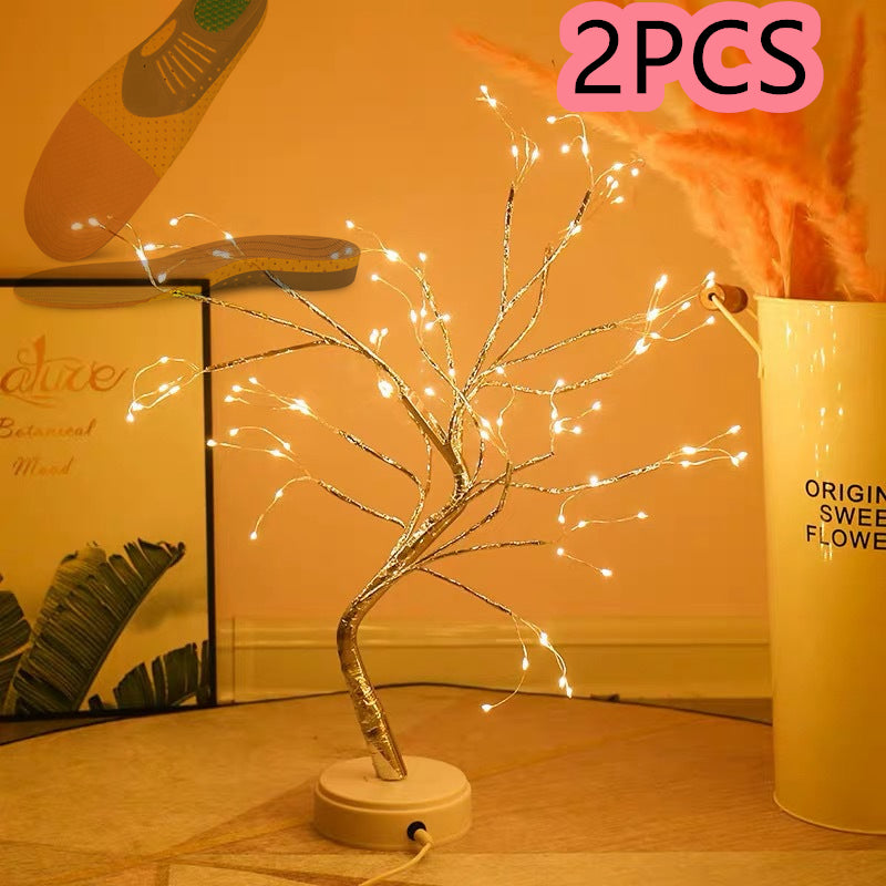 Copper Bedroom LED Lamp