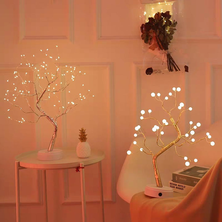 Copper LED Bedroom Light