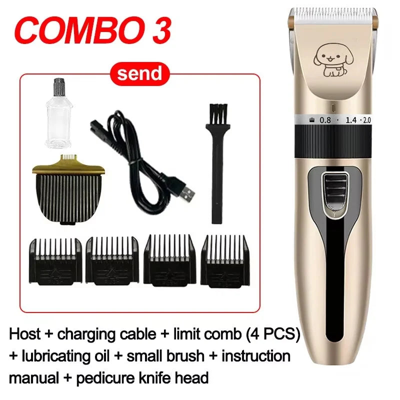 Cordless Pet Grooming Clipper