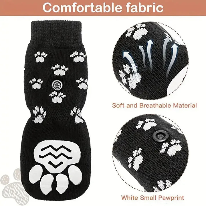 Cozy Indoor Dog Socks