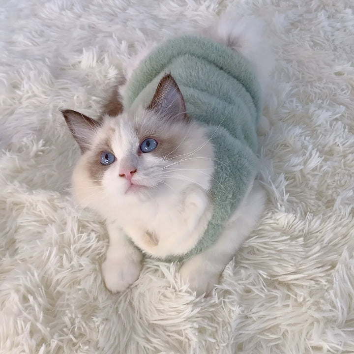 Cozy Pet Sweater Vest for Cats
