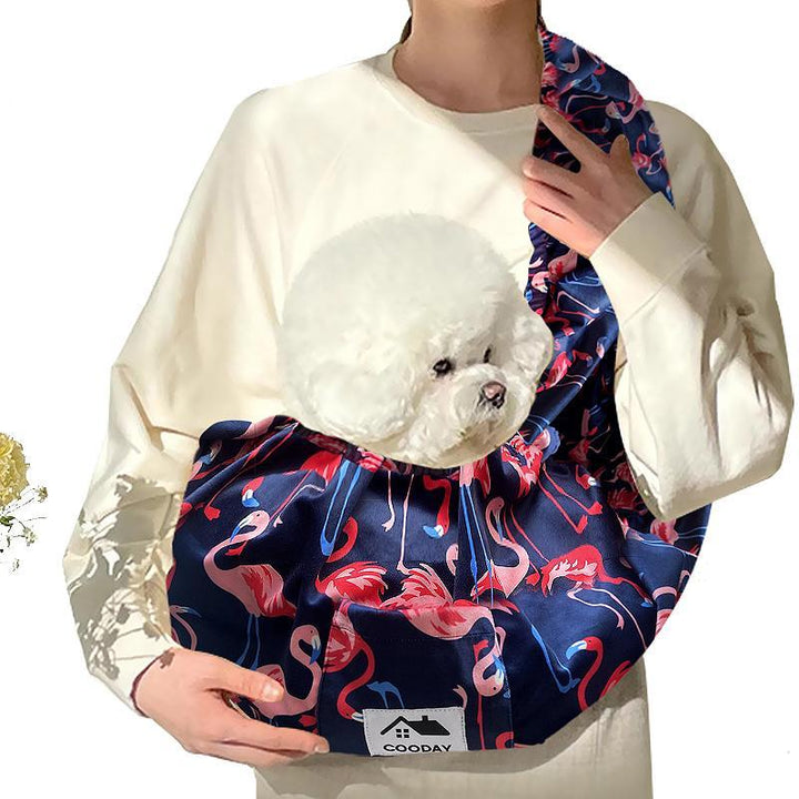 Cozy hands-free pet bag for daily carrying