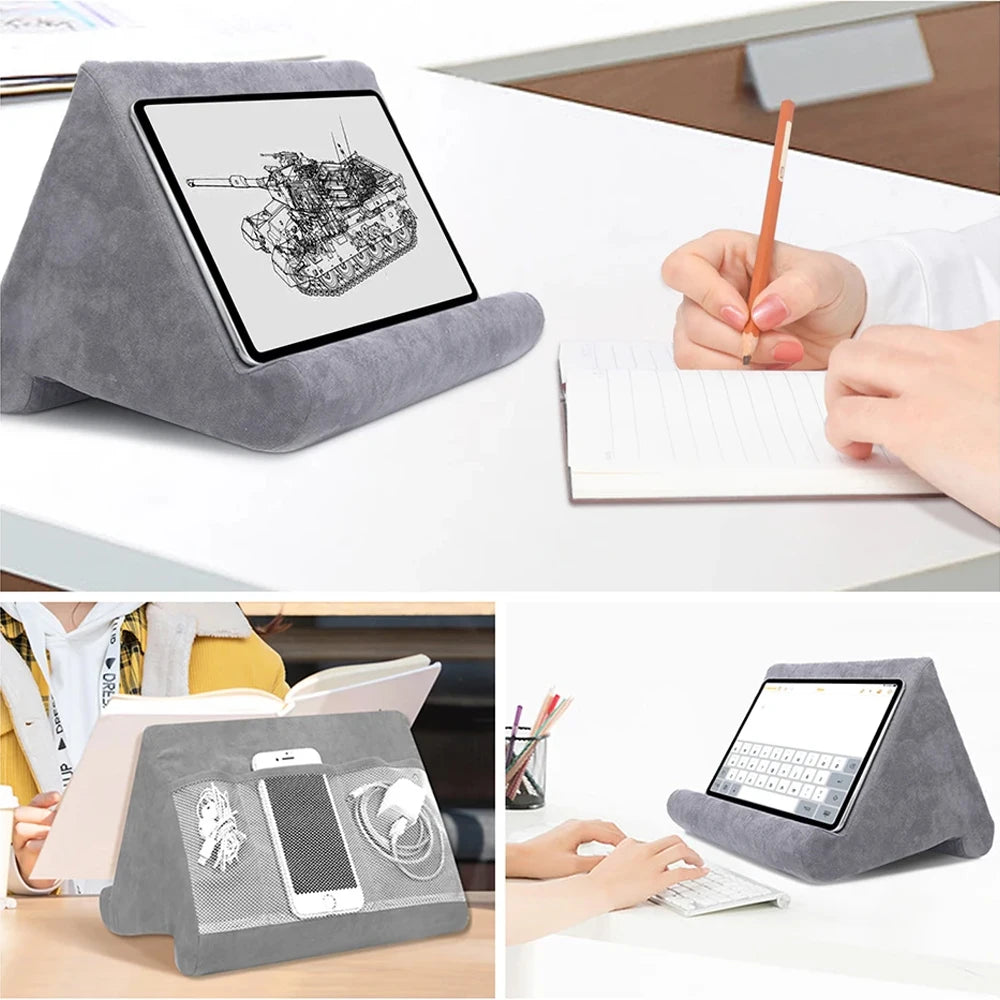 Cozy support for tablets