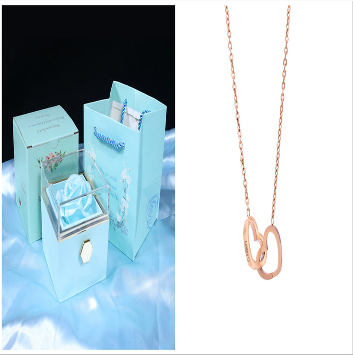 Creative Flower Jewelry Box