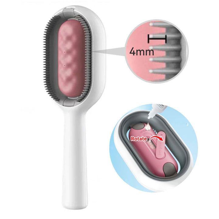 Creative pet brush for hair removal