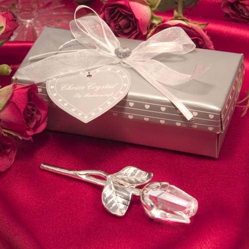 Crystal rose romantic gift