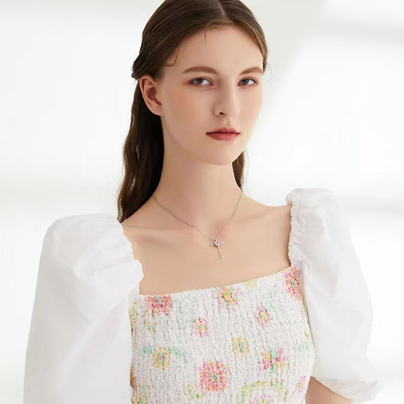 Cupid Heart Angel Necklace