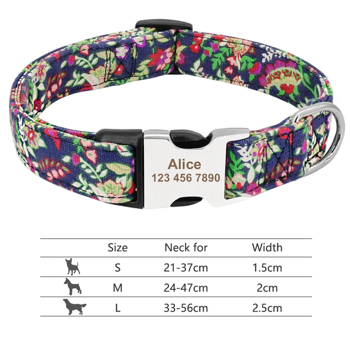 Custom Nylon Cat and Dog Collar