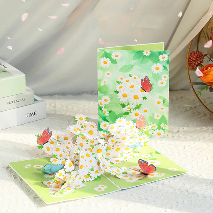 Custom pop-up card with love theme