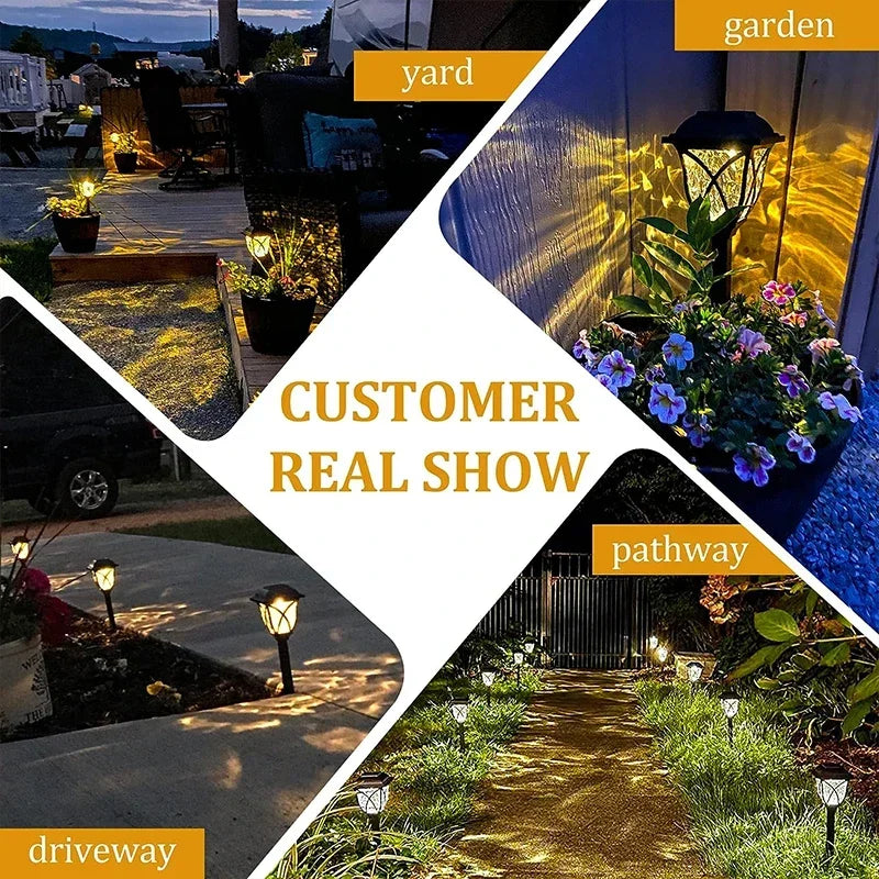 Customer Real Show with Garden and Yard