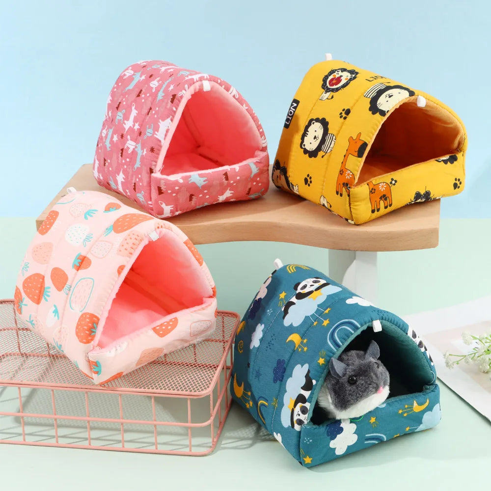 Cute Cartoon Hamster Nest