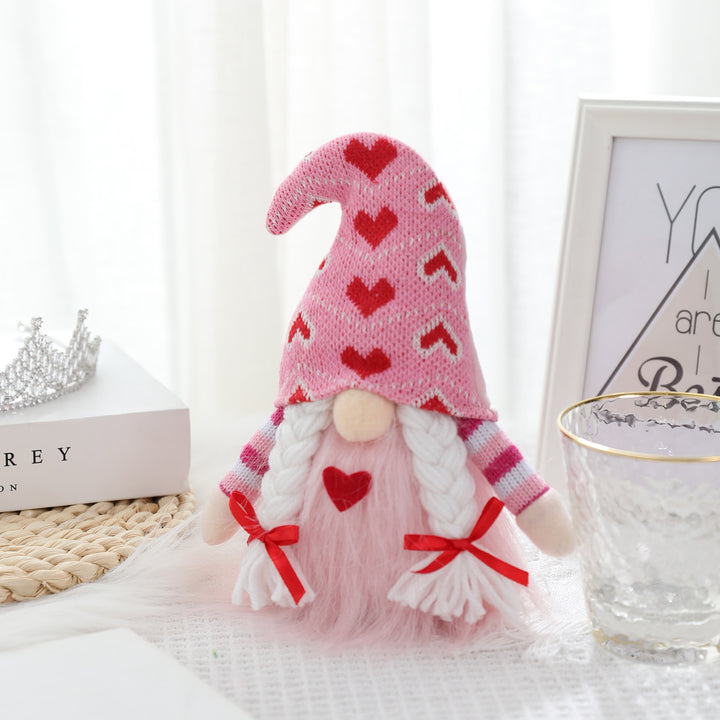 Cute Knitted Love Doll