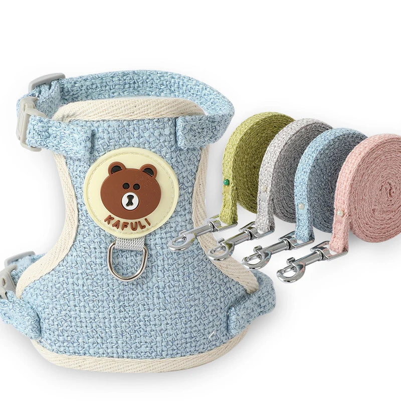 Cute Rabbit Harness and Leash Set
