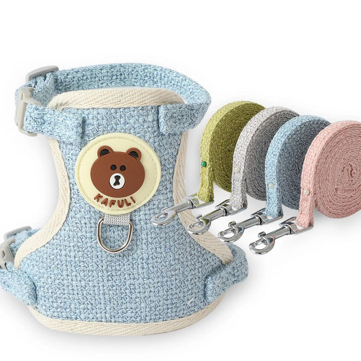 Cute Rabbit Harness and Leash Set
