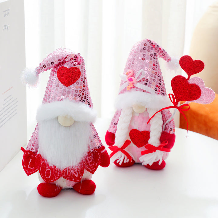 Cute Valentine Doll Ornament