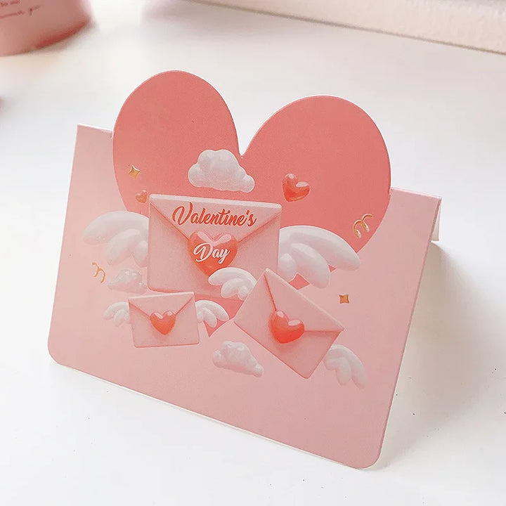 Cute Valentine’s Day postcard set