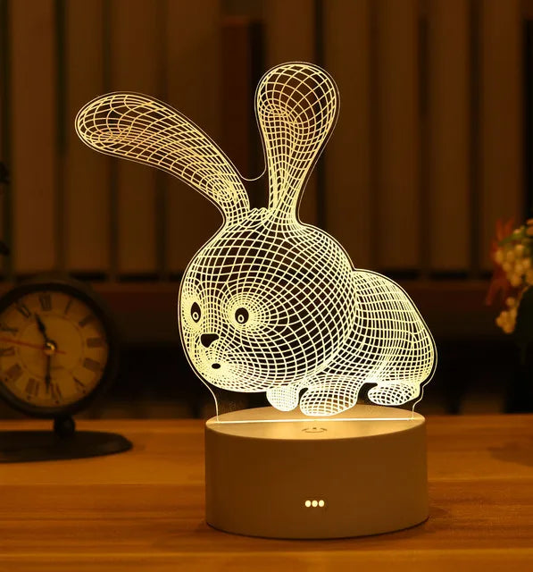 Cute bedside lamp for lovers