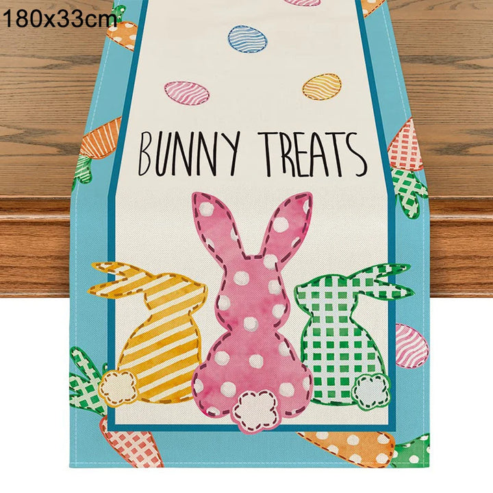 Cute bunny table runner