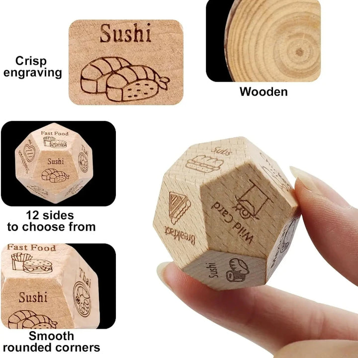 Cute couple game dice set