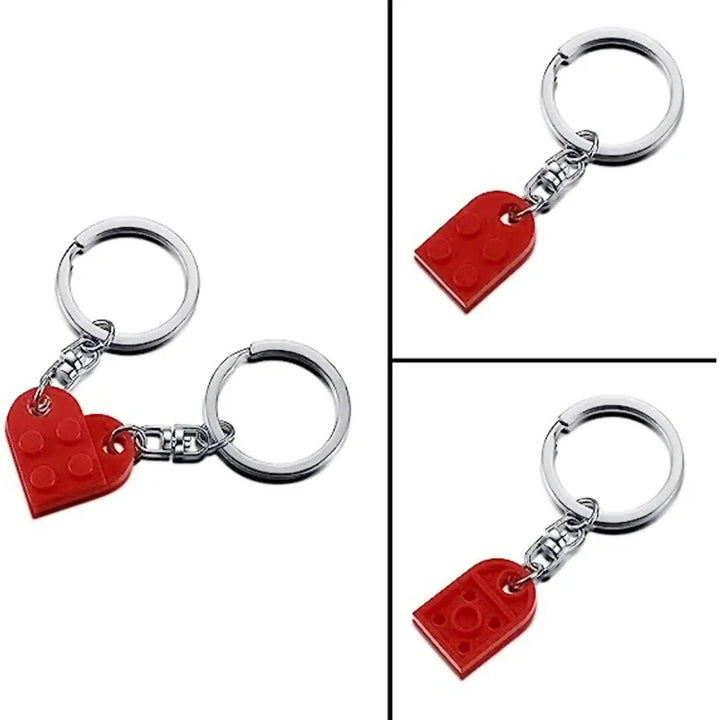 Cute friendship keychain for two