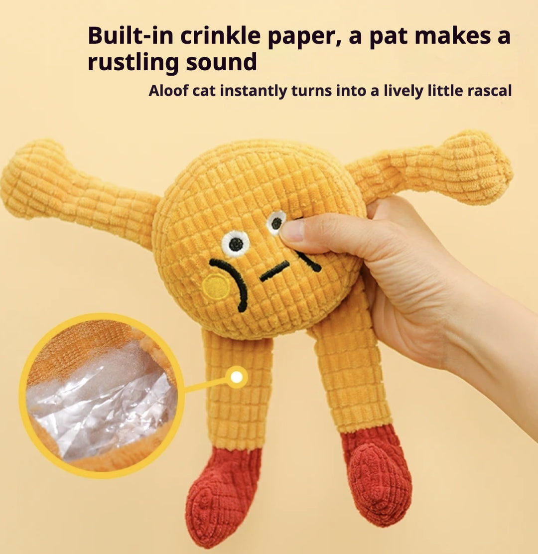 Cute squeaky toy for small pets