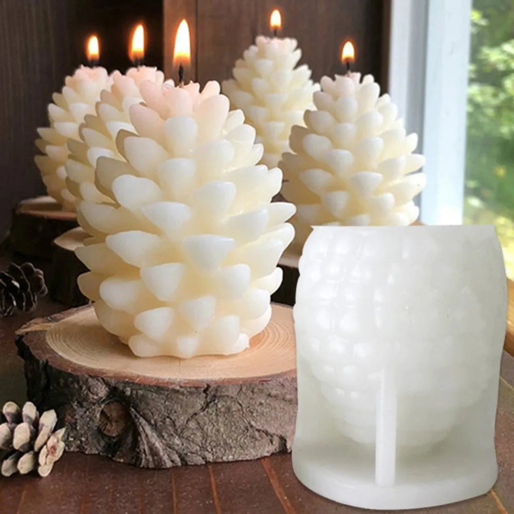 DIY Pine Cone Resin and Soap Mold