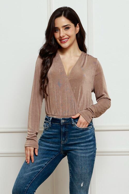 Date Night Long Sleeve Bodysuit