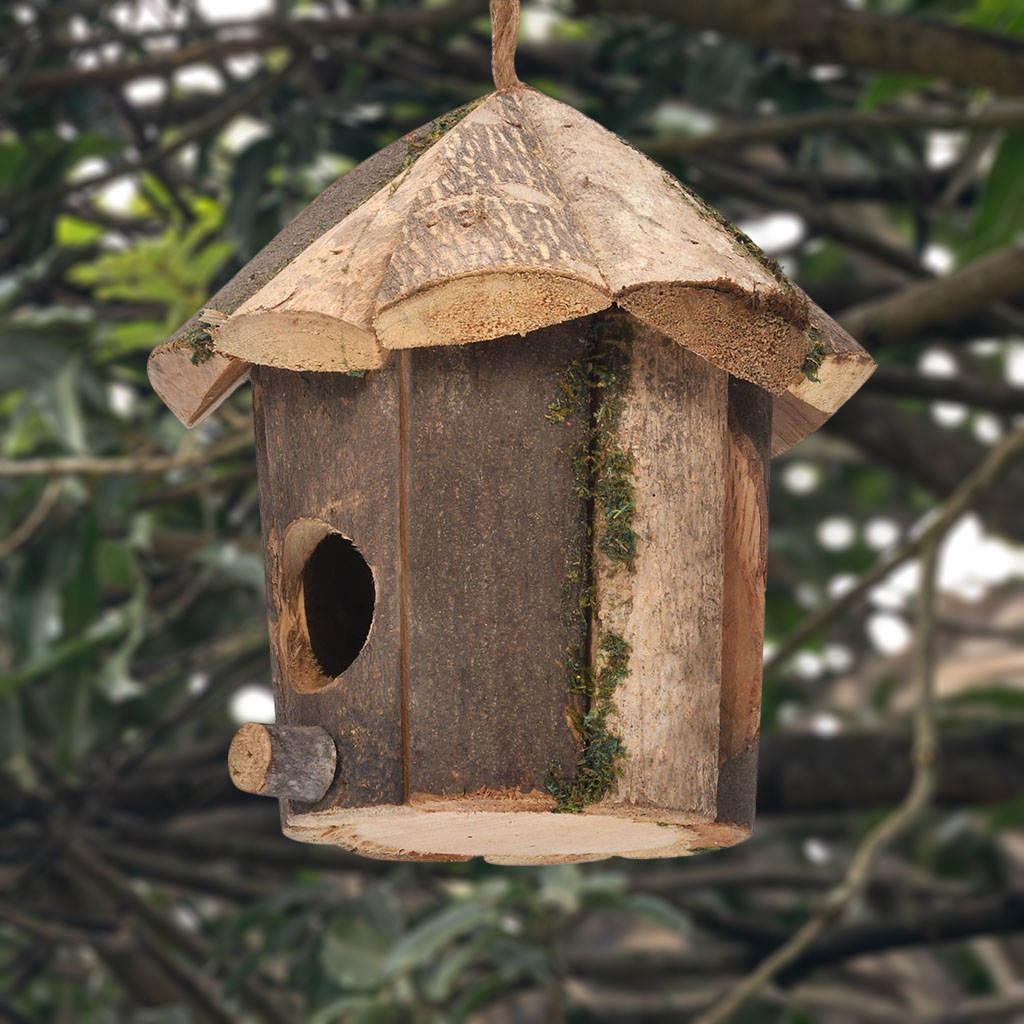 Decorative Wooden Bird Nest