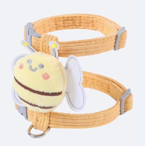 Decorative cat harness and leash