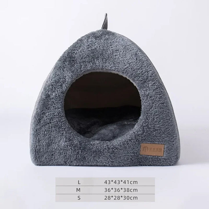 Deep Sleep Cat House, Triangle Design
