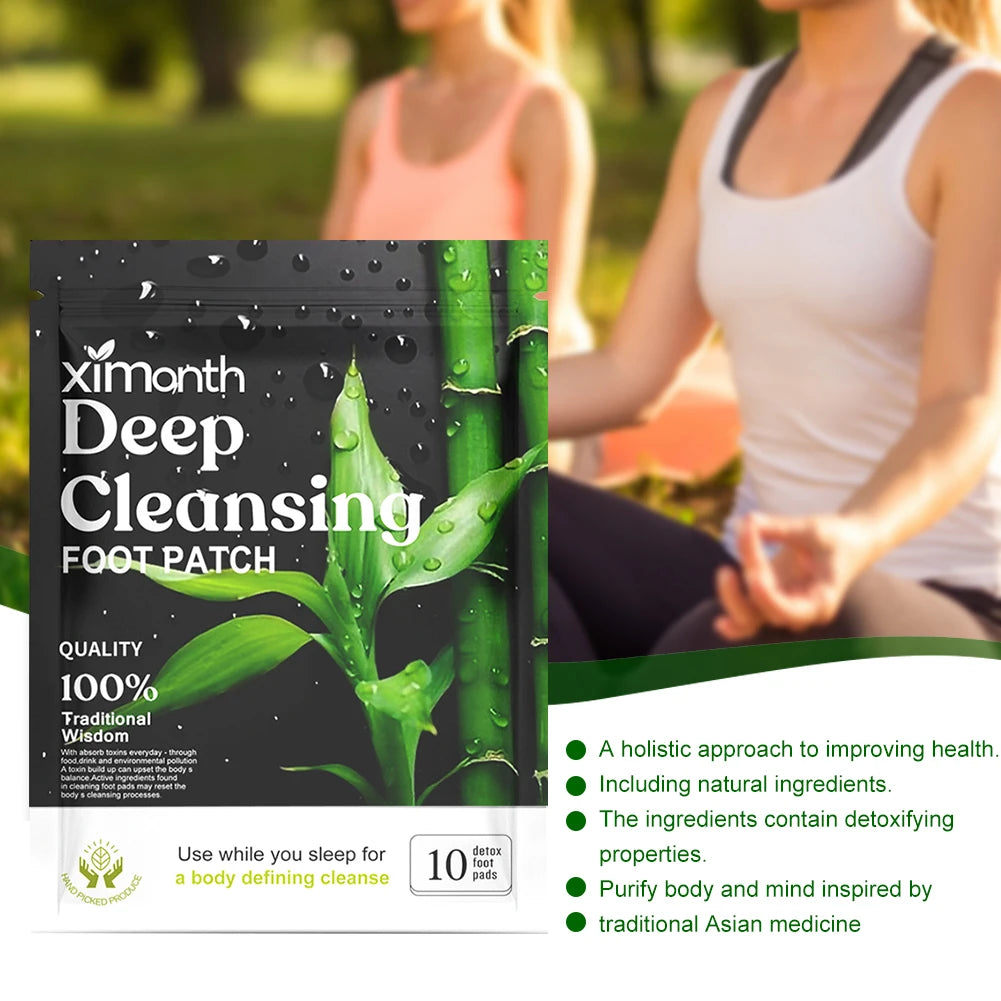 Deep cleansing natural detox foot pads