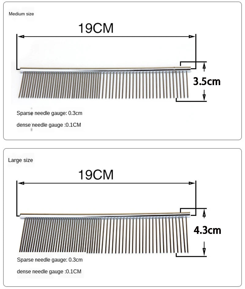 Dematting Comb For Removing Pet Mats