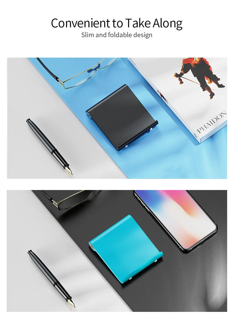 Desk stand for iPhone and more