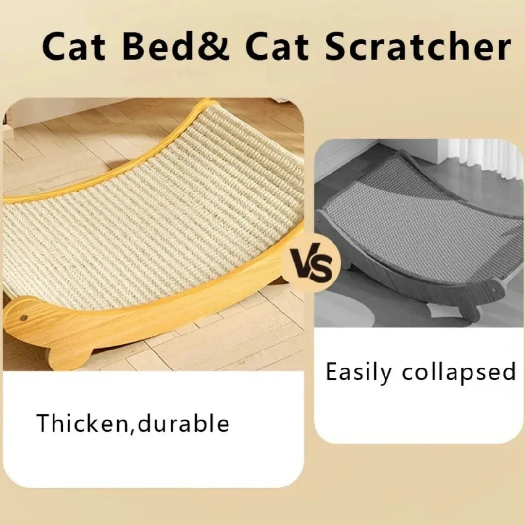 Detachable Wooden Cat Scratch Board