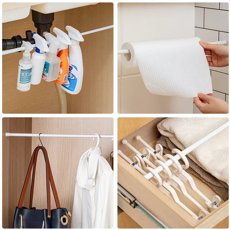 Different Uses of Extendable Curtain Rod 