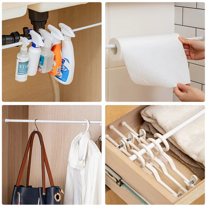 Different Uses of Extendable Curtain Rod 