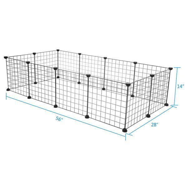 Dimensions of Iron Mesh Fence
