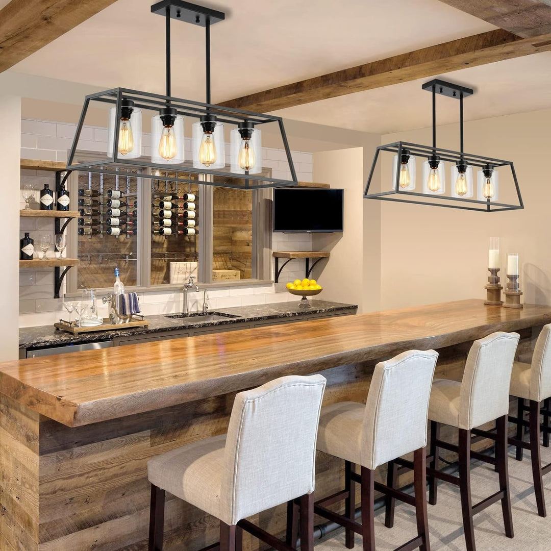 Dining Room Black Chandelier Light