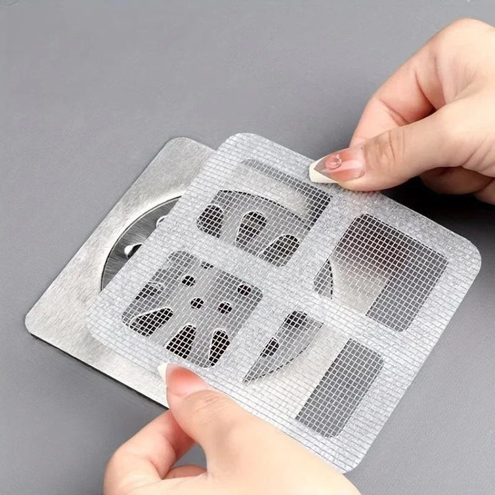 Disposable mesh drain strainer filters