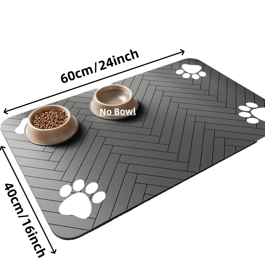 Dog Cat Feeding Mat Absorbent