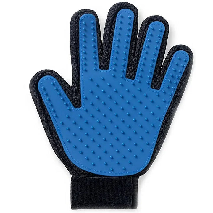 Dog Grooming Gloves with Silicone Bristles