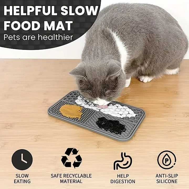 Dog Slow Food Licking Mat Silicone