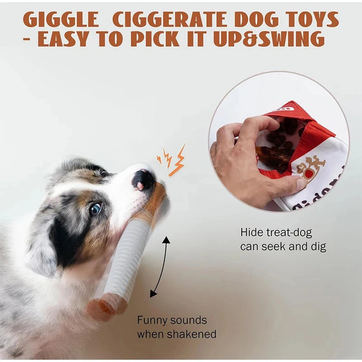 Dog Toy with Interactive Sound for Chewing
