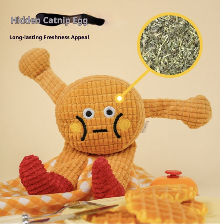 Dog and cat chew toy catnip