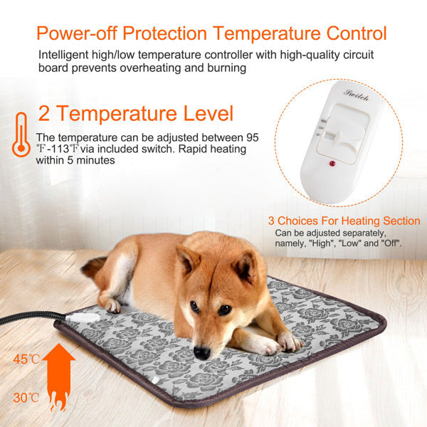 Dog and cat heating pad
