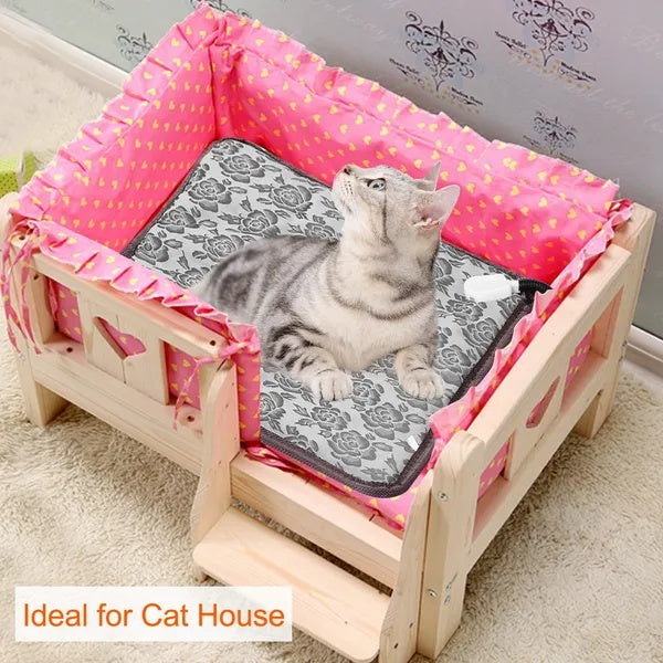 Dog cat electric warming cushion