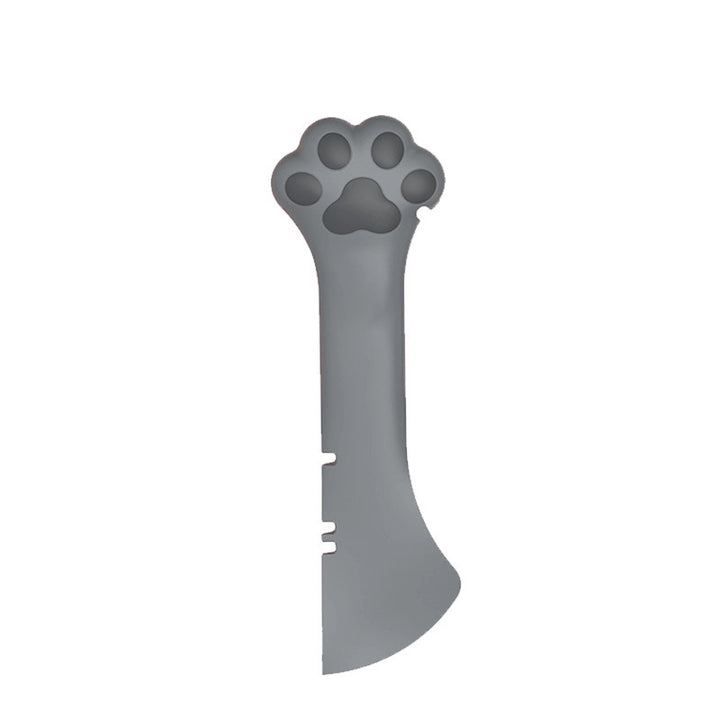 Dog cat food scoop and opener